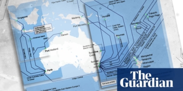 Australia is connected to the world by cables no thicker than a garden hose – and at risk from sharks, accidents and sabotage