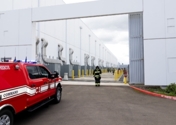 X Data Center Fire in Oregon Started Inside Power Cabinet, Authorities Say