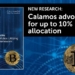 Calamos Releases New Research: Advocates For Bitcoin Allocations To Be 10X Higher Than Current Recommendations