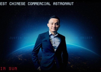 Justin Sun to Become Youngest Chinese Commercial Astronaut With Blue Origin’s New Shepard