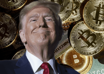 Trump Takes Victory Lap on Nasdaq, Crypto Going ‘Through the Roof’