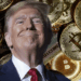 Trump Takes Victory Lap on Nasdaq, Crypto Going ‘Through the Roof’