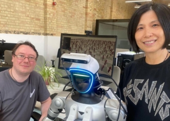 The virtual worlds where robots are trained