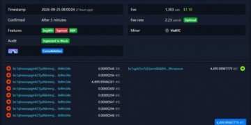 A 2019 Bitcoin Whale Moved $378M and Paid Just $1 to Do It