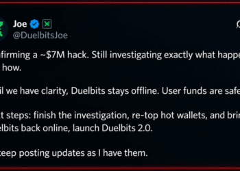 Crypto Casino Duelbits Hit With $7M Hack, Taken Offline