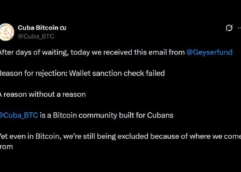 Geyser Rejects Cuba Bitcoin Initiative Over US Sanction Compliance