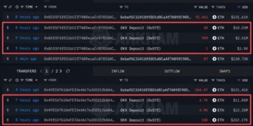 Ethereum Whale From 2021 Moves $37M Worth of ETH to OKX at a Loss