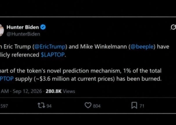 Hunter Biden’s LAPTOP Burns $3.5M After Eric Trump and Beeple Mentions