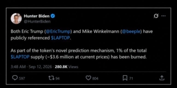 Hunter Biden’s LAPTOP Burns $3.5M After Eric Trump and Beeple Mentions