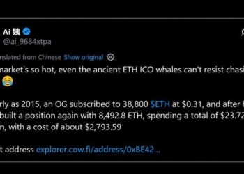 ICO Era Whale Buys ETH at $2,794 as Ethereum Price Now Sits At $2,720