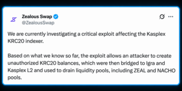 Kasplex KRC-20 Indexer Signature Bypass Drains Two Token Pools