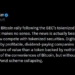 Schiff Warns Tokenized Stocks Will Siphon Liquidity From Bitcoin