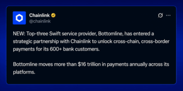 SWIFT Services Provider Taps Chainlink to Bring 600 Banks Onchain
