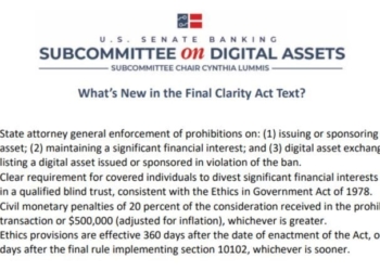 What’s New in the Final CLARITY Act Ahead of the Senate Vote